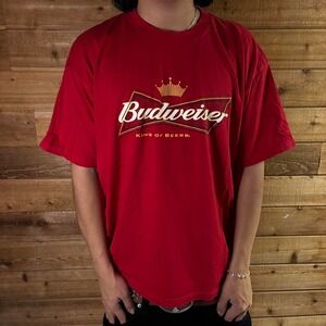 Y2K men's Nascar Dale Earnhardt Jr. red tee